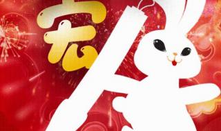 兔年的祝福语四字成语