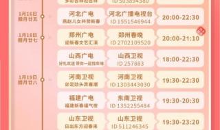 北京春晚2023年节目单